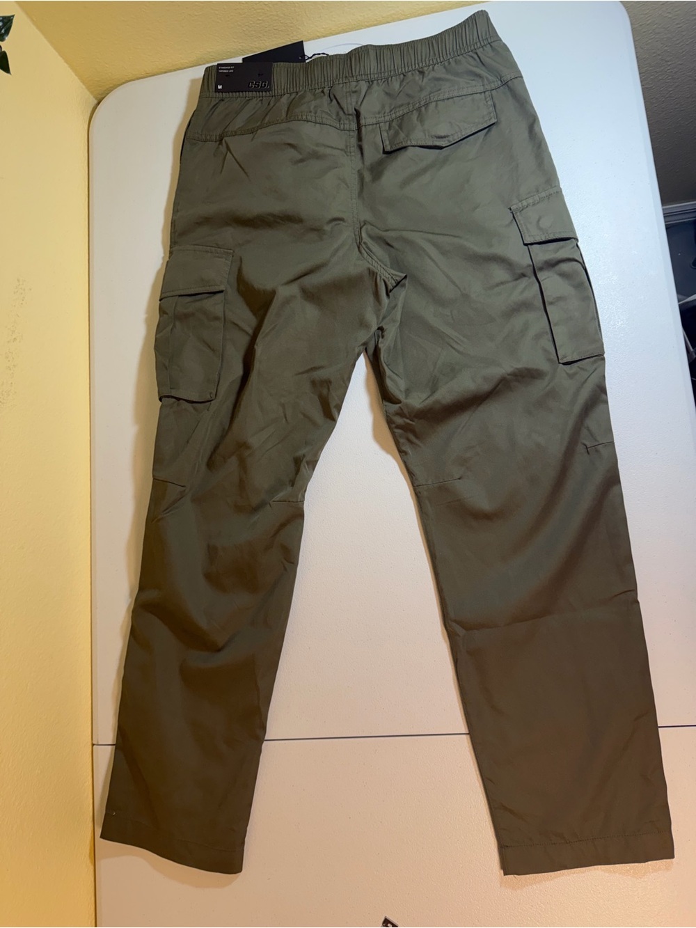 CSG Everett Cargo Pants Olive Green Medium NWT Utility Jogger Tactical Medium - Picture 2 of 12